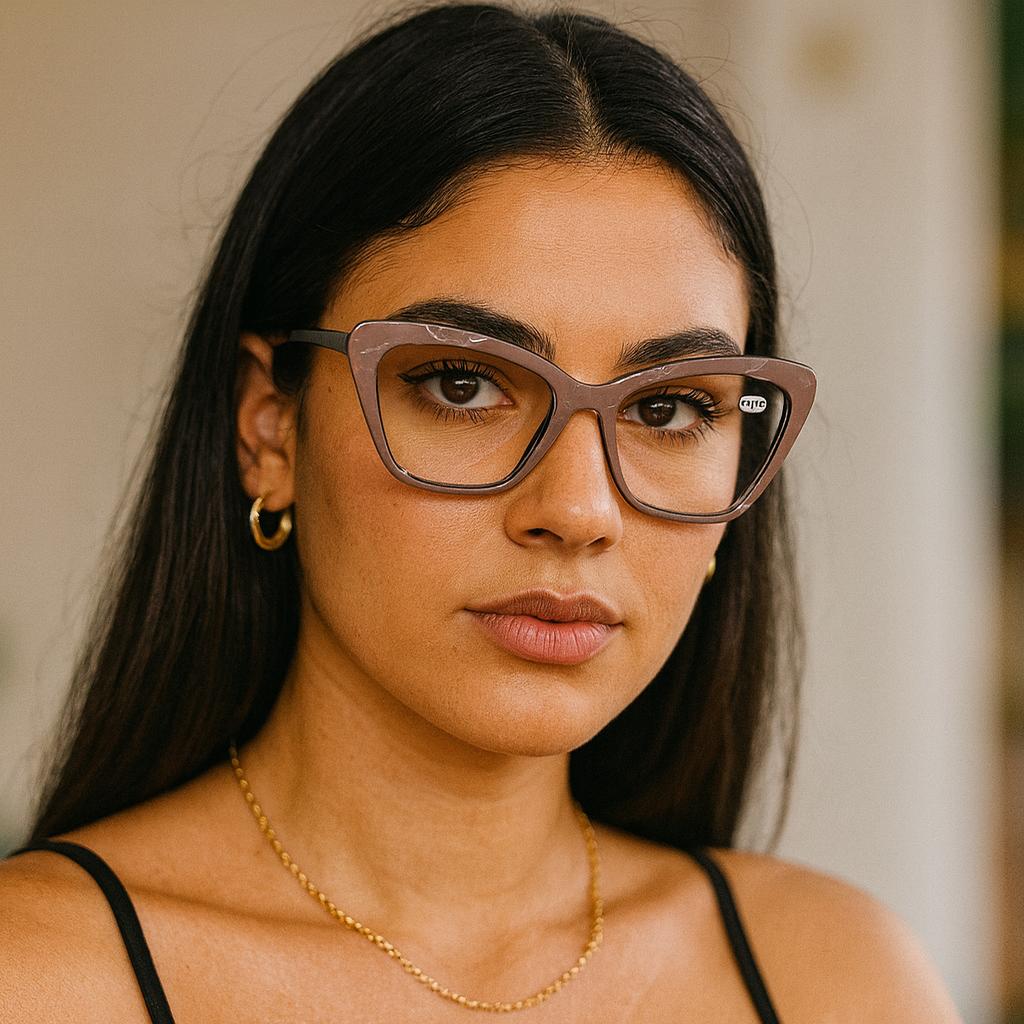 Óculos de leitura Óculos Vintage Com Estampa De Luz Azul Para MODA NOVO