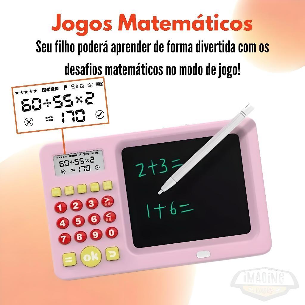 Calculadora 2 Em1 com Jogos De Matemática