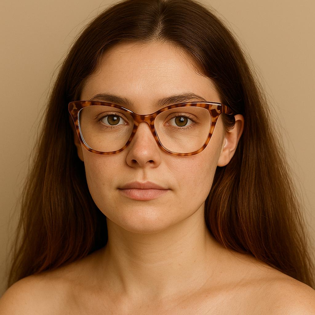 Óculos de leitura Óculos Vintage Com Estampa De Para MODA NOVO