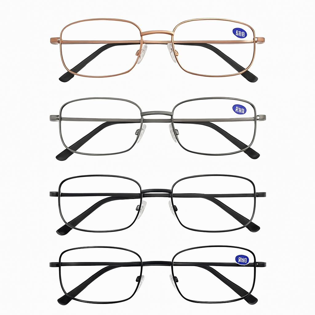 Óculos de leitura Óculos Vintage Com Estampa De Luz Azul Para MODA NOVO