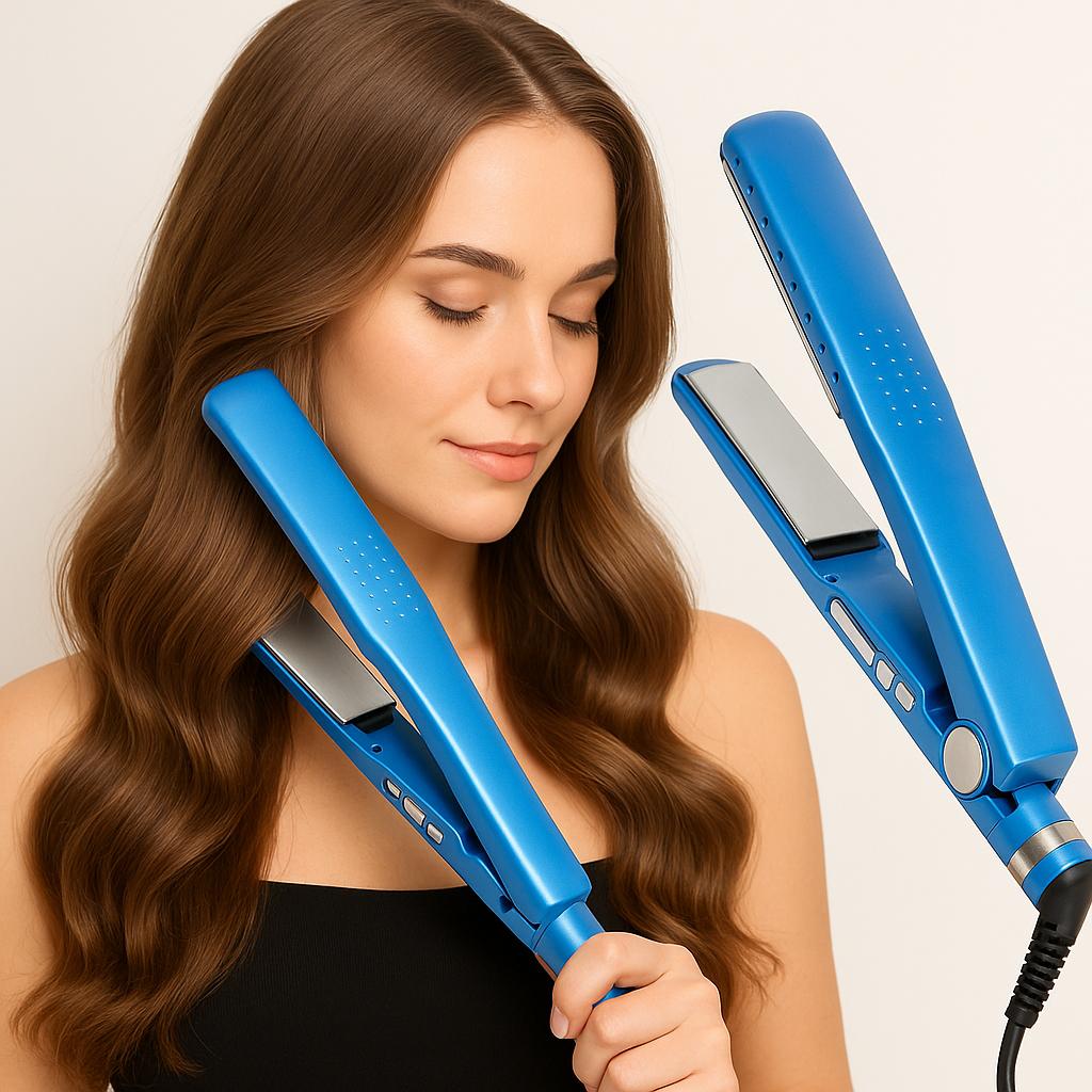Chapinha de Cabelo Profissional Bivolt – Alisamento Rápido e Proteção para Todos os Tipos de Cabelo