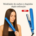 Chapinha de Cabelo Profissional Bivolt – Alisamento Rápido e Proteção para Todos os Tipos de Cabelo